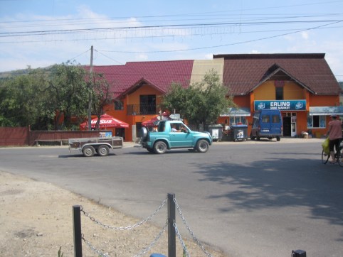 My first hitching ride in Romania