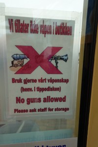 No guns in the grocery store