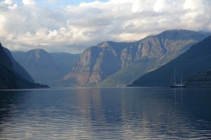 On the ferry, our private boat..