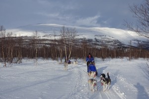 Libby and Steve in the way behind