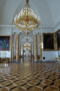 Restored palace room
