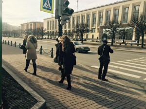 There was what I would consider fashionable dress, lots of boots and scarves.  I also live in Boulder so that statement doesn't mean a lot.