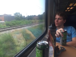 Chris leaving Slovenia