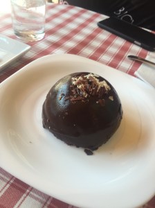 Chocolate on the way to lake Bohinj