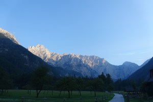 Last view of Logarska Valley