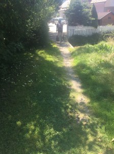 The route isn't always roads...