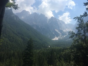 1/4 of the way up the pass