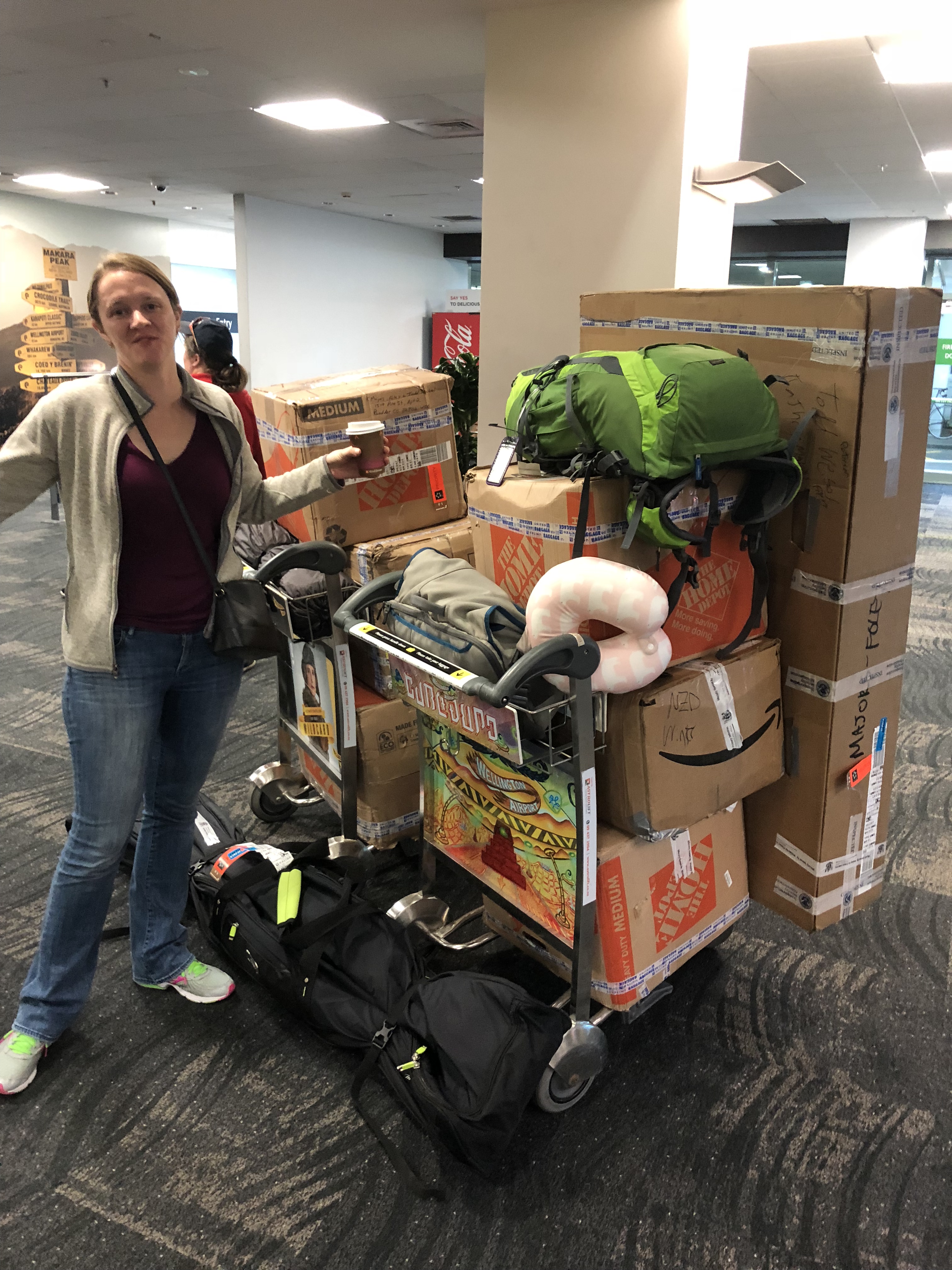 luggage in Wellington